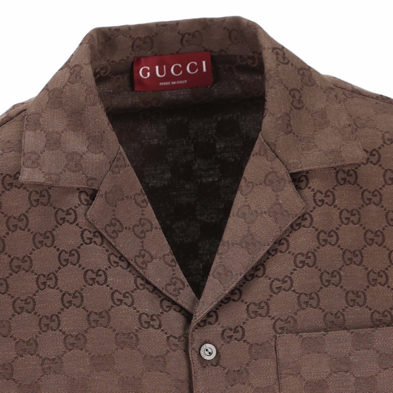 Gucci 男士 短袖襯衫IT-44 IT-46 IT-48 IT-50 IT-52 IT-54 IT-56 IT-58 IT-60碼-2