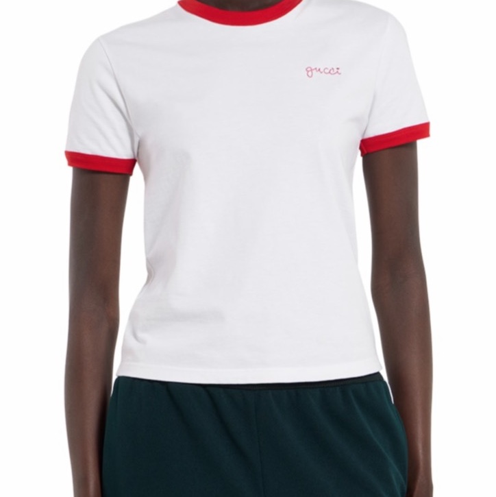 Gucci 女士 短袖T恤S M L XL碼-0