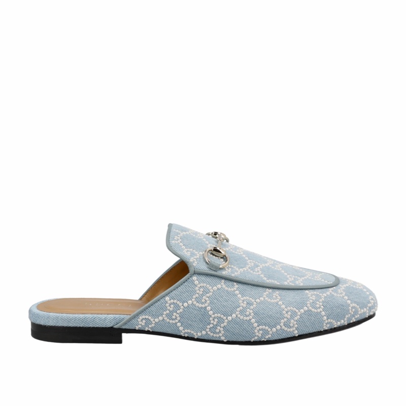 Gucci 女士 圓頭平底穆勒鞋35 35.5 36 36.5 37 37.5 38 38.5 39 39.5 40 40.5 41 41.5 42 42.5 43碼-2