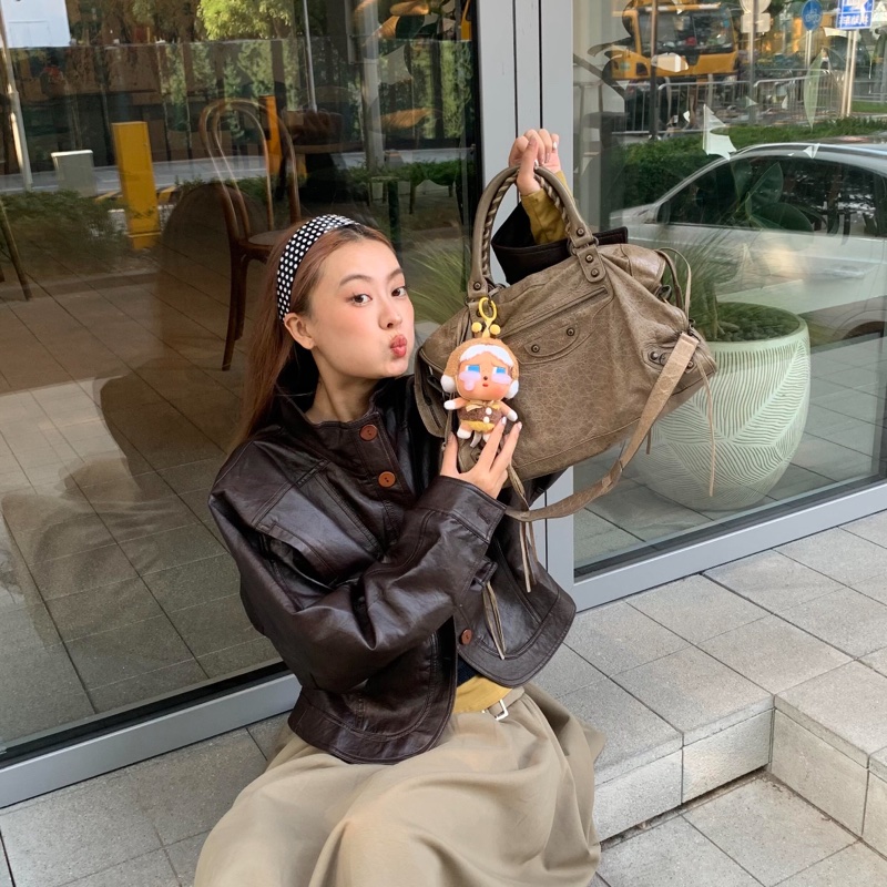 【廢土朋克風🏜️復古Miu系💫全網最低價】Balenciaga 巴黎世家 泰迪熊 公文包|機車包|單肩包-0