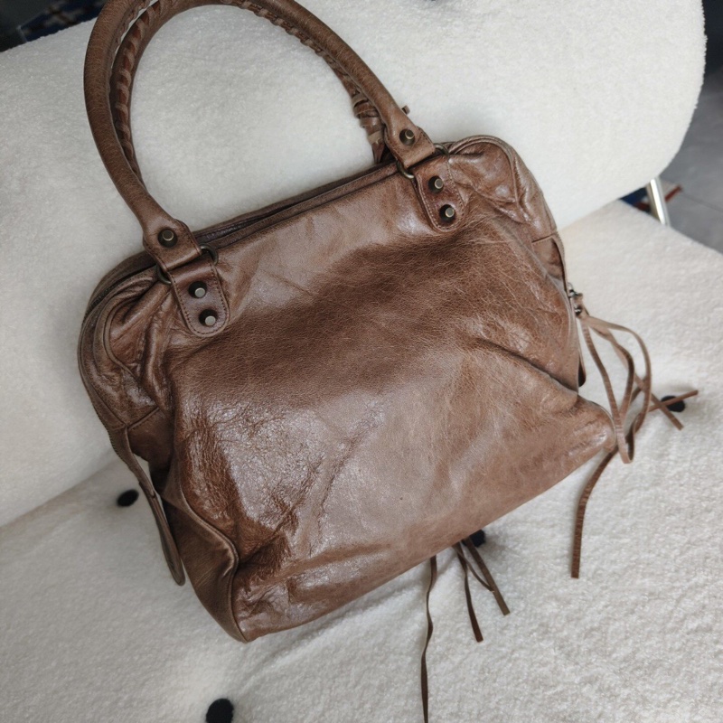 【廢土朋克風🏜️復古Miu系💫全網最低價】Balenciaga 巴黎世家 泰迪熊 公文包|機車包|單肩包-5