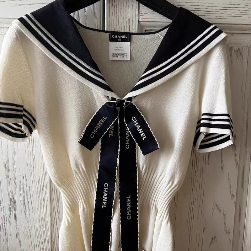 Chanel海軍領上衣36碼-0