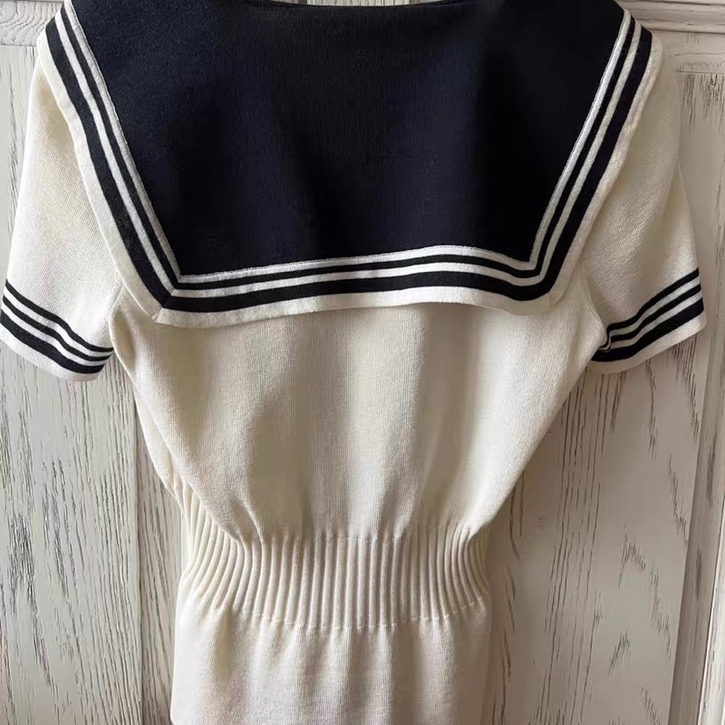 Chanel海軍領上衣36碼-4