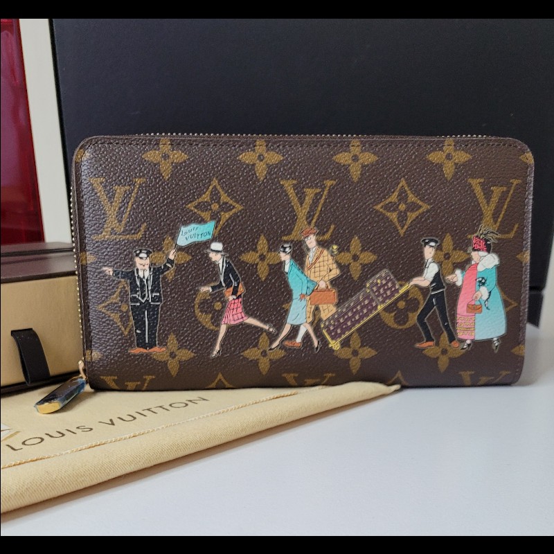 LV 🤎💜全新長夾-1