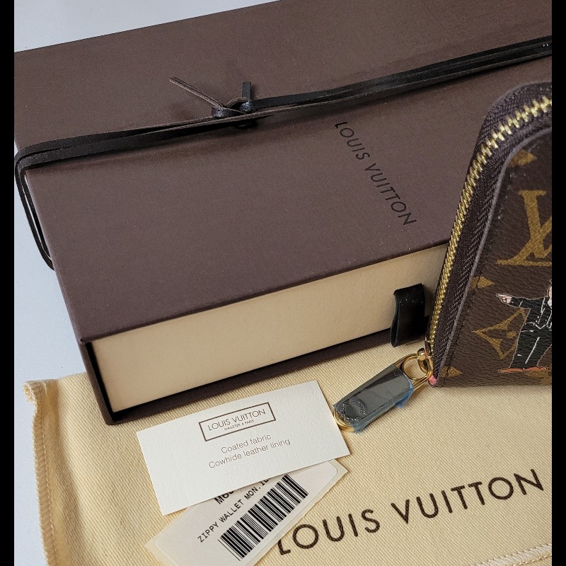 LV 🤎💜全新長夾-7