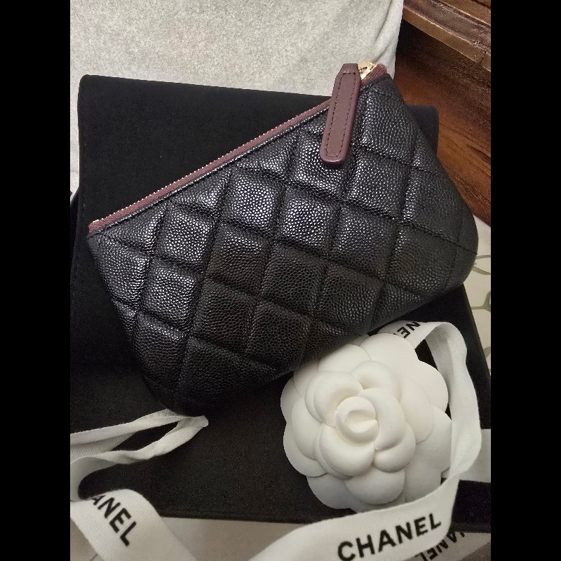 chanel一字型零錢包-6