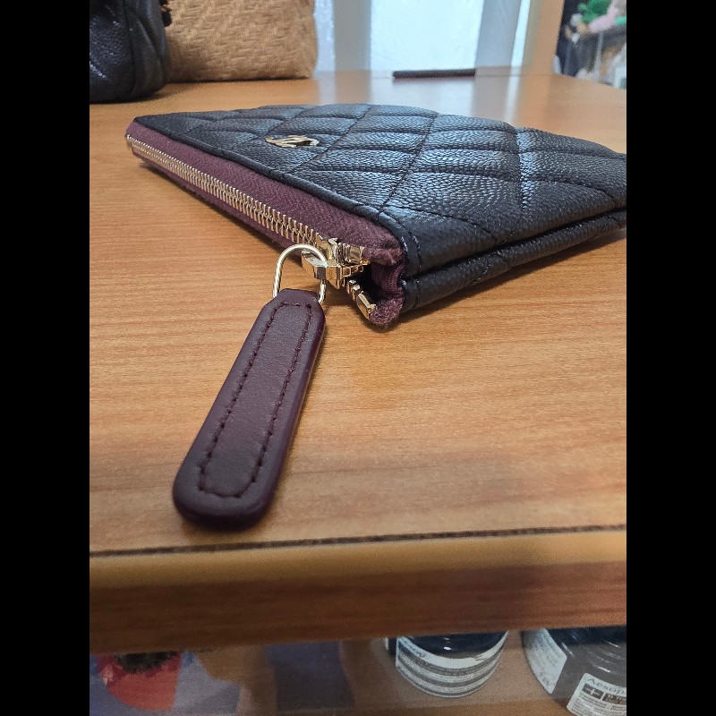 chanel一字型零錢包-12