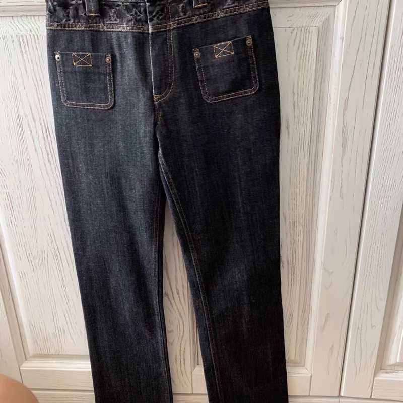 Lv牛仔套裝36碼-7