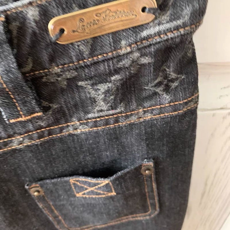 Lv牛仔套裝36碼-8