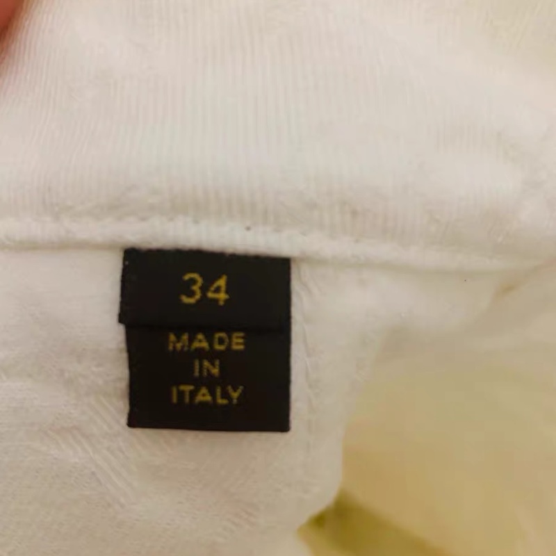 Lv老花白色短裙34碼-5