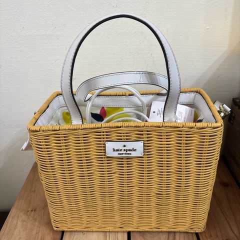 Kate spade 竹編包