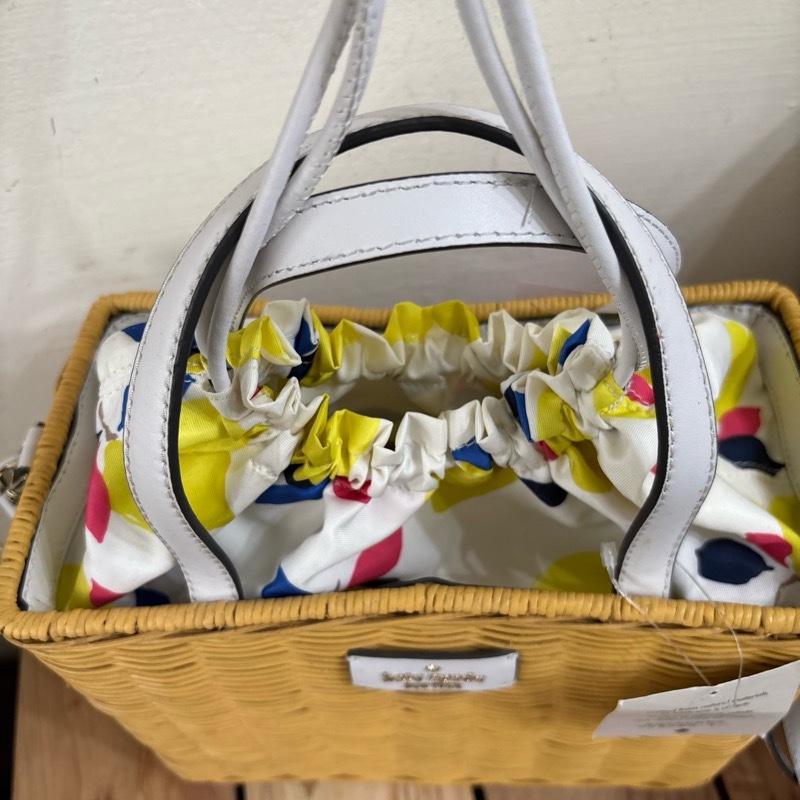 Kate spade 竹編包-3