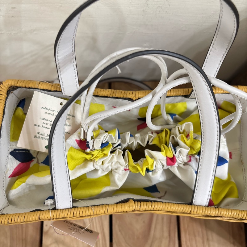 Kate spade 竹編包-11