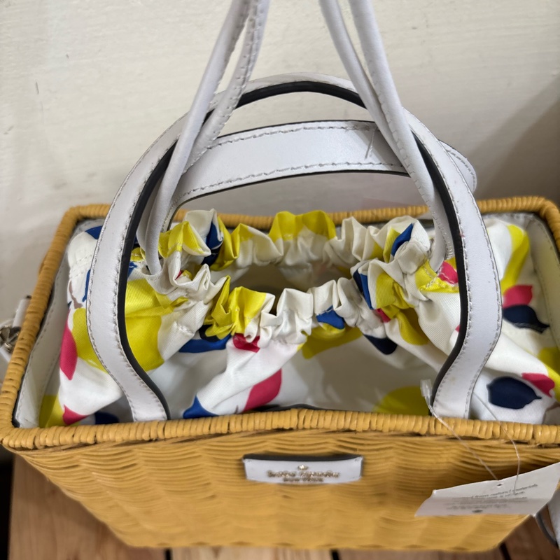 Kate spade 竹編包-13