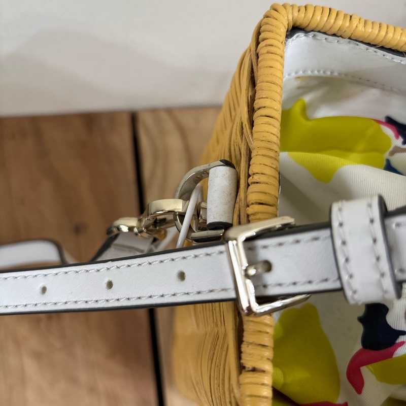 Kate spade 竹編包-17
