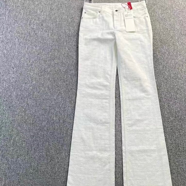 Lv老花牛仔褲34碼全新-0