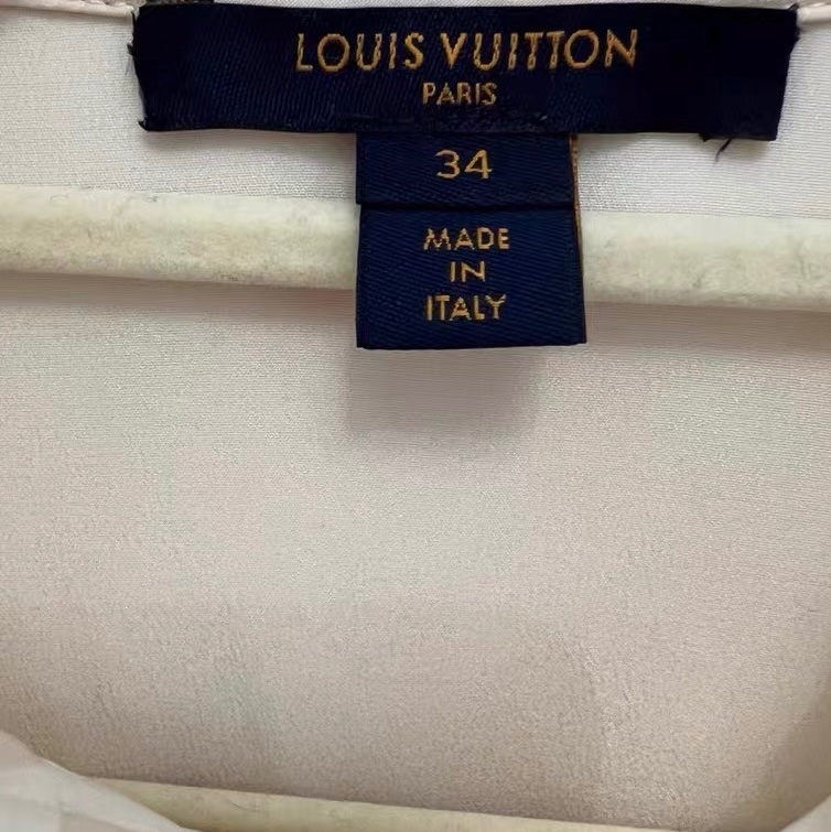 Lv真絲連衣裙34碼-2