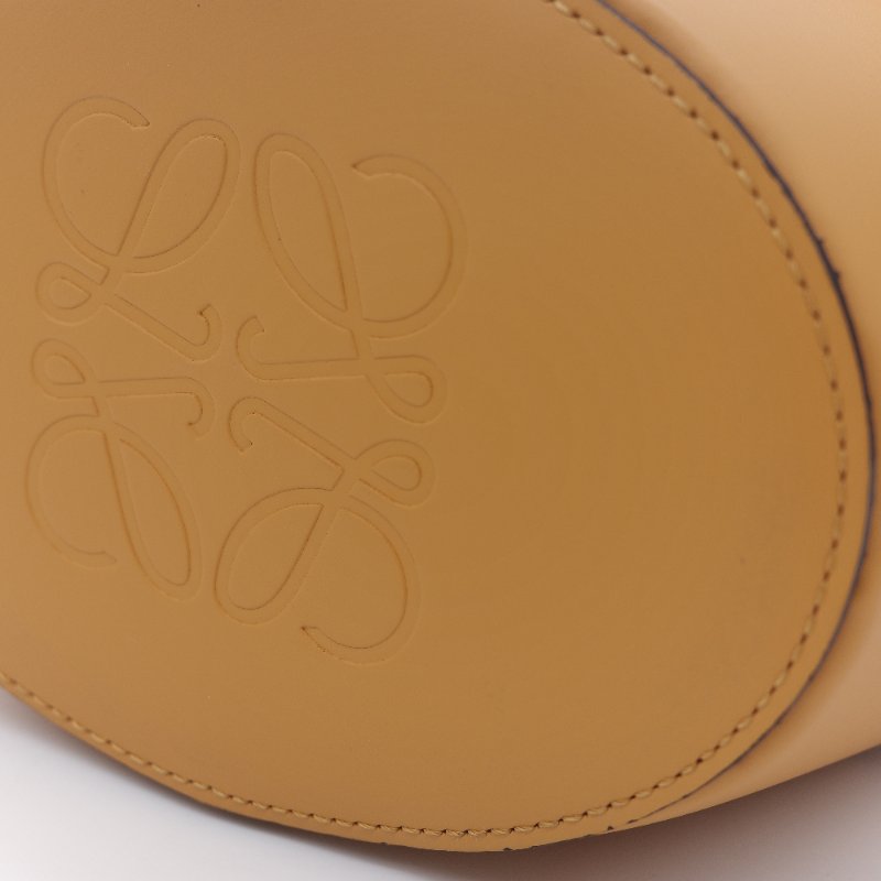 Loewe 羅威  Balloon 藏紅花黃 芥末黃 牛皮 小號 氣球包-10