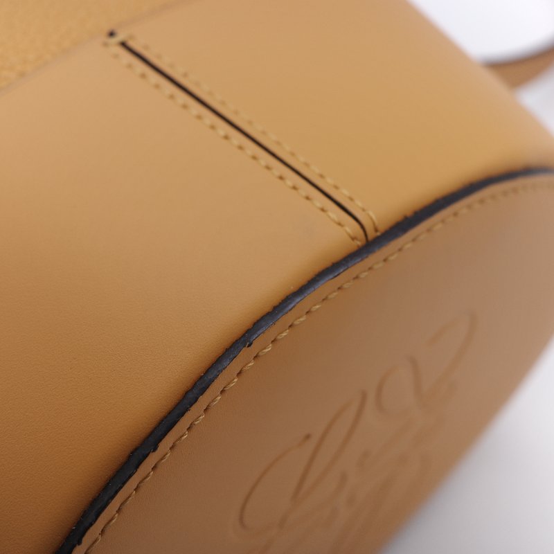 Loewe 羅威  Balloon 藏紅花黃 芥末黃 牛皮 小號 氣球包-11