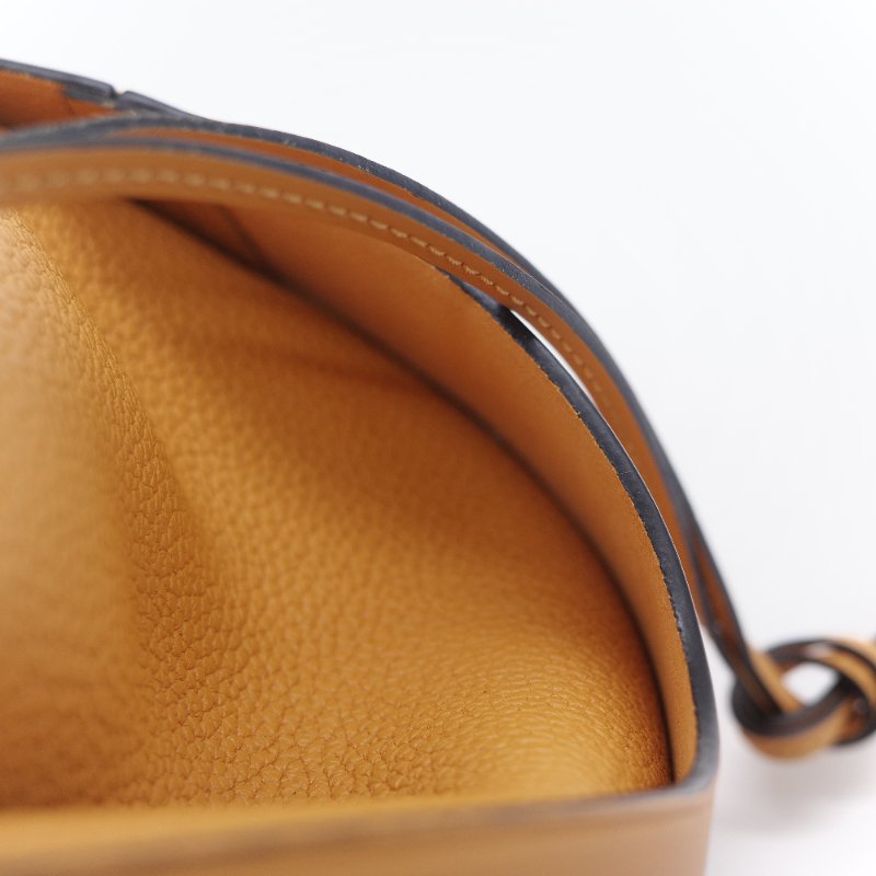 Loewe 羅威  Balloon 藏紅花黃 芥末黃 牛皮 小號 氣球包-14