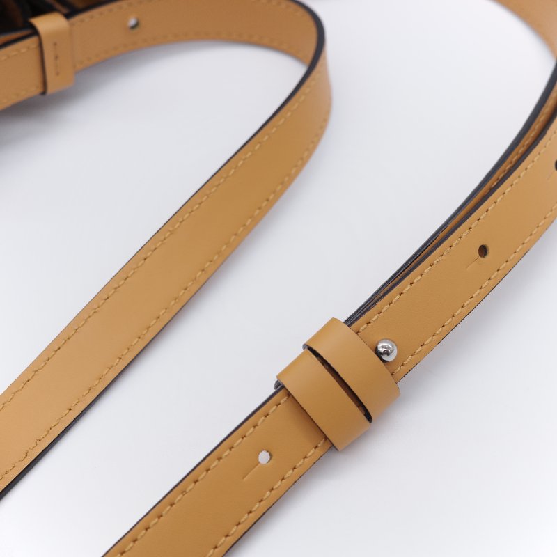 Loewe 羅威  Balloon 藏紅花黃 芥末黃 牛皮 小號 氣球包-20