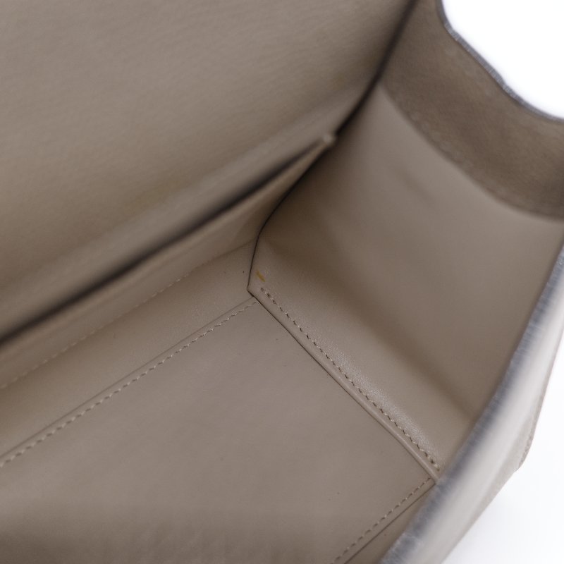 Valextra 瓦萊可斯特拉 Mini Iside 經典米色 杏色 小牛皮 手提包-19