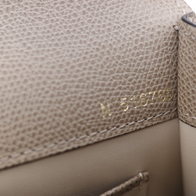 Valextra 瓦萊可斯特拉 Mini Iside 經典米色 杏色 小牛皮 手提包-21