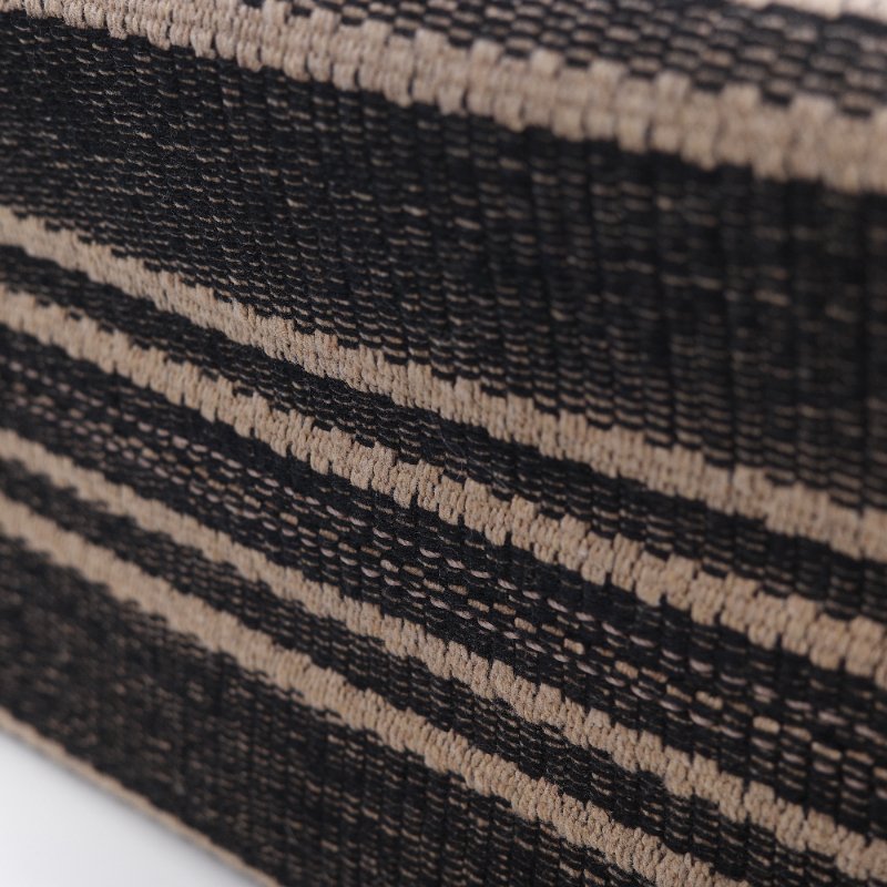 Celine 思琳 Cabas Thais 經典黑白條紋 小型 肩背包 手提包 托特包-8