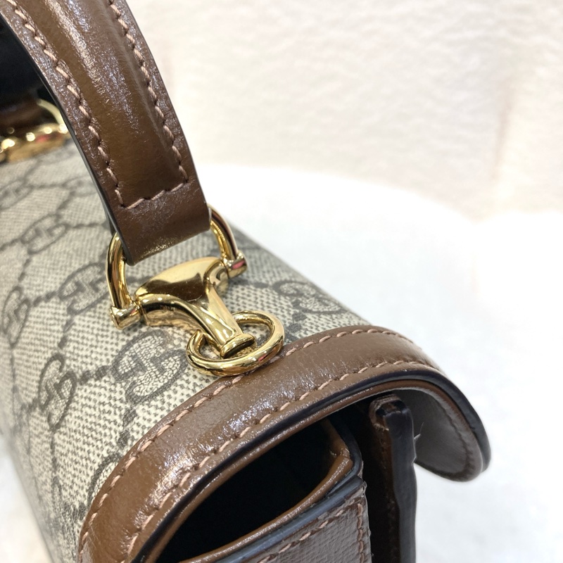 GUCCI原花1955手柄MINI斜背包781387-32