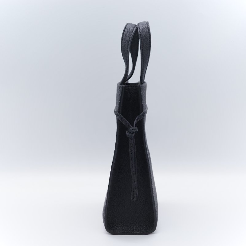 Fendi 芬迪 Go-To Mini 黑色小牛皮  迷你 購物袋 琴譜包 手提袋-3