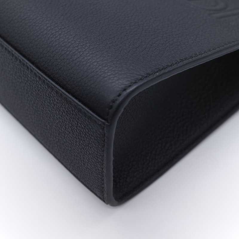 Fendi 芬迪 Go-To Mini 黑色小牛皮  迷你 購物袋 琴譜包 手提袋-8