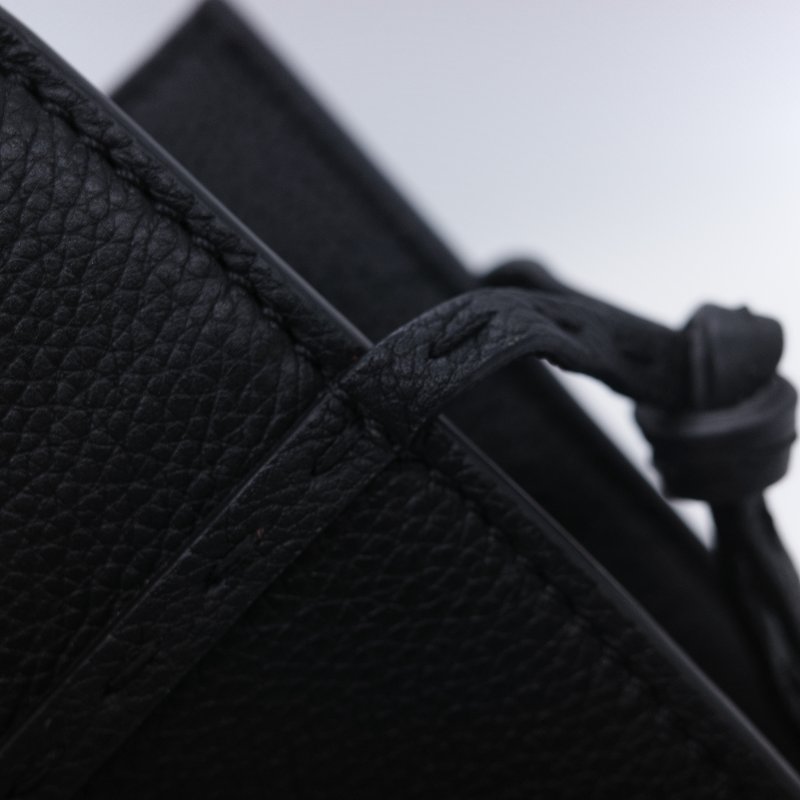 Fendi 芬迪 Go-To Mini 黑色小牛皮  迷你 購物袋 琴譜包 手提袋-12