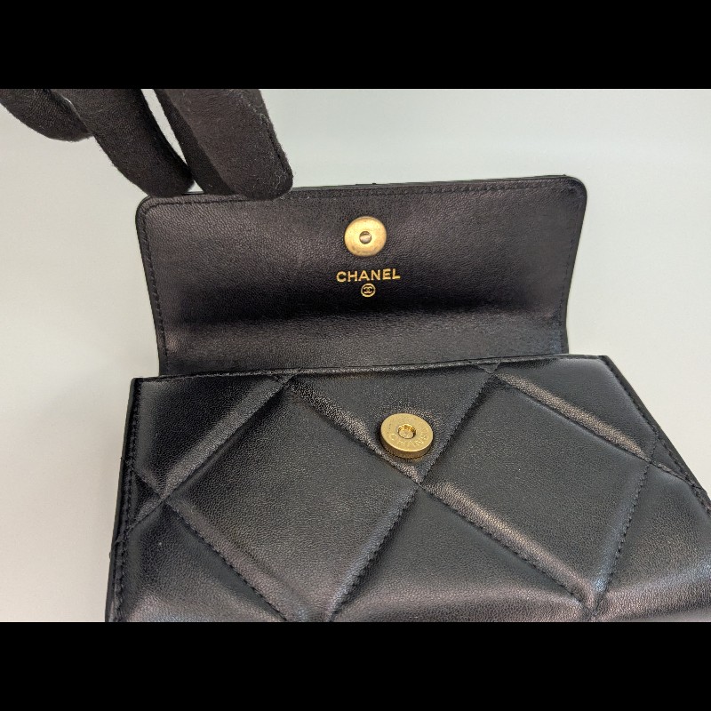 「98成新」Chanel 香奈兒19 中夾、皮夾、錢包-9