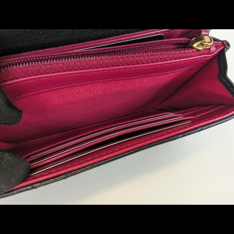 「98成新」Chanel 香奈兒19 中夾、皮夾、錢包-16