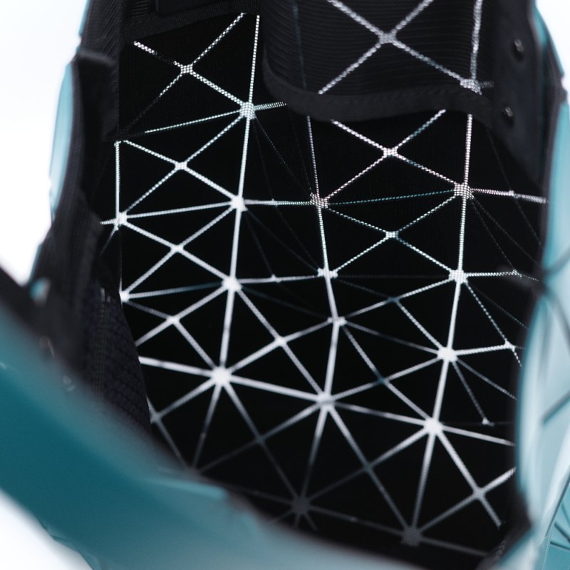 Issey Miyake 三宅一生 Bao Bao Lucent 經典幾何 6x6 綠色 PVC 托特包-8