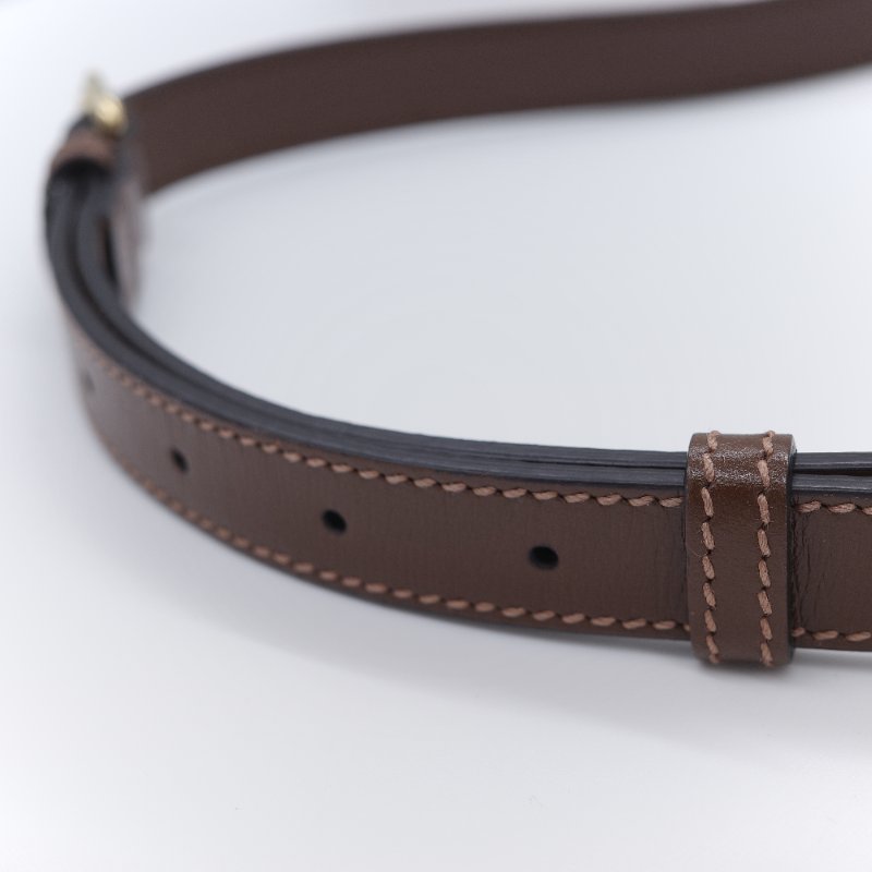 Gucci 古馳 經典 Mini GG Supreme雙G互扣 帆布 牛皮 斜背包 相機包-14