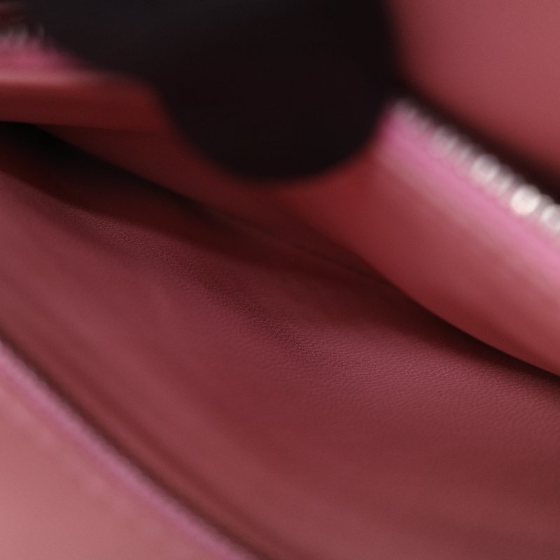 Chanel 香奈兒 經典翻蓋 粉紅漸層 蟒蛇皮 翻蓋包 肩背包-29