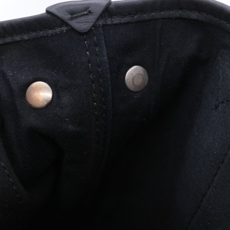 Balenciaga 黑色帆布拼米白帆布 手提包 肩背包-18