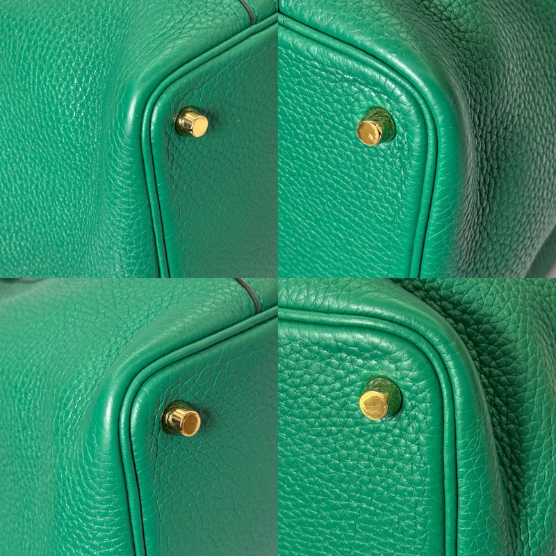 HERMES 愛馬仕 綠色PICOTIN LOCK 18 PM  菜籃子 A刻-4