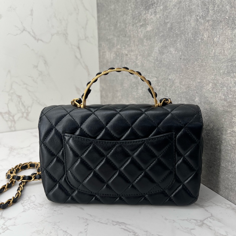 香緹國際精品 875 香奈兒chanel cf mini handle-7