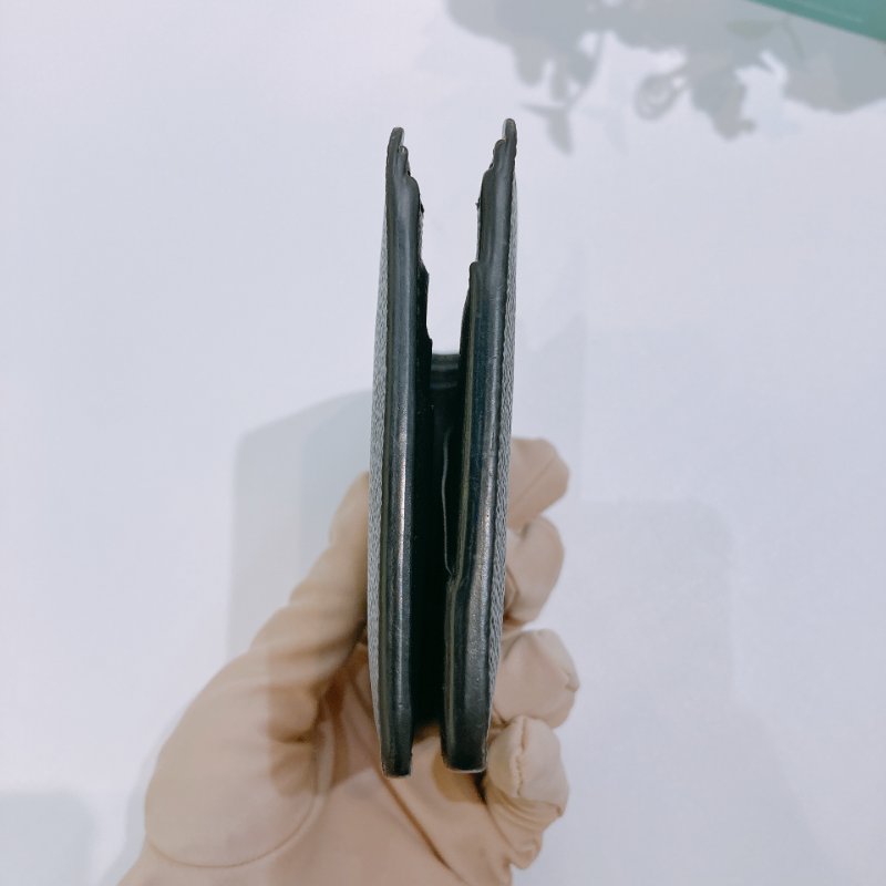 TW4757 Louis Vuitton路易威登 棋盤圖案 男士錢包 Multiple Wallet Damier Black-3