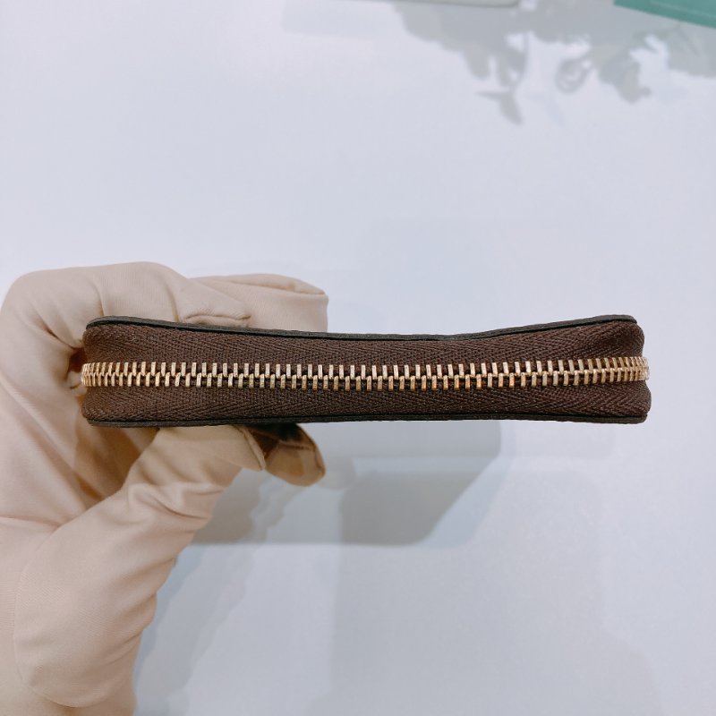 TW4758 Louis Vuitton 路易威登 拉鏈散錢包 經典花紋 Zippy Coin Purse M60067 Monogram Canvas Brown-4