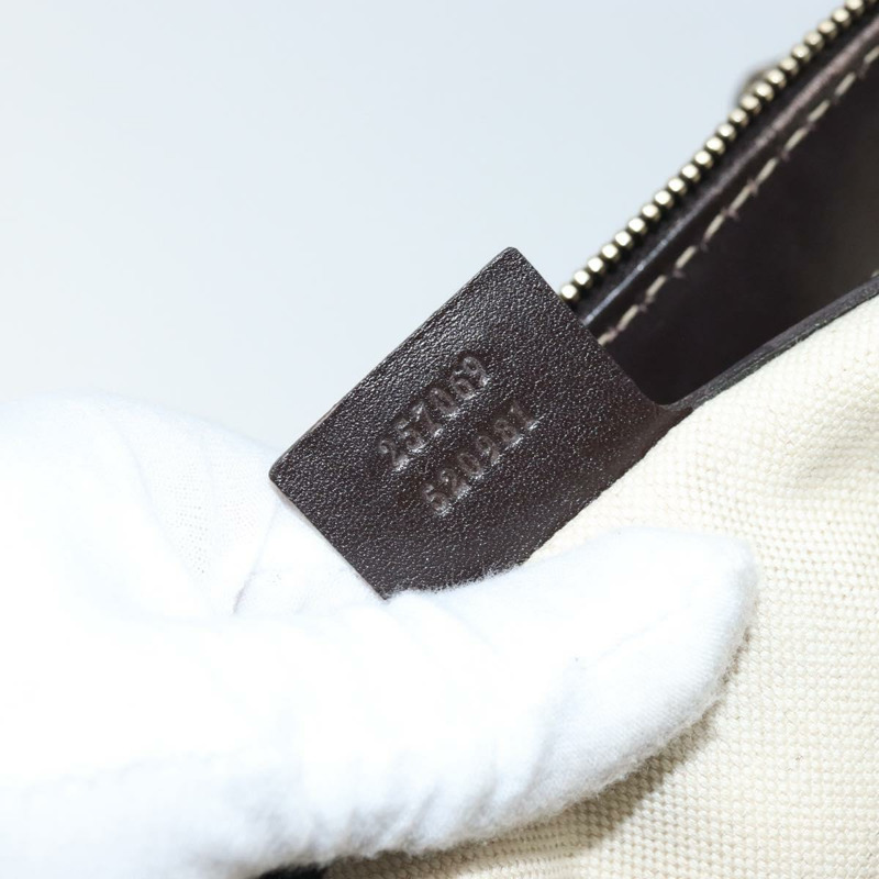 【日本直送】GUCCI GG帆布可愛手提包 米色金色 257069 正品 am10873V-10