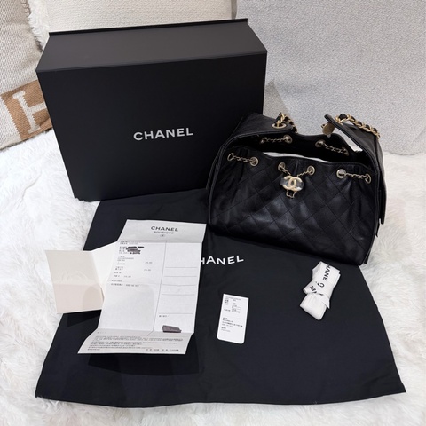 Chanel 25bag 小號 黑金