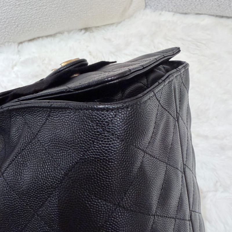 Chanel 25bag 小號 黑金-6