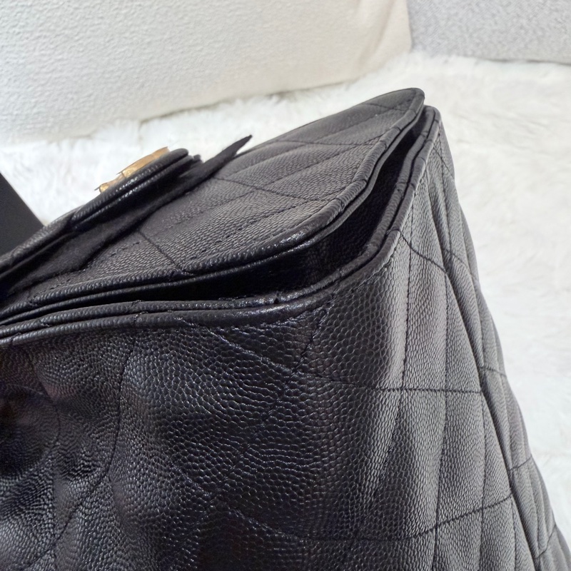 Chanel 25bag 小號 黑金-8