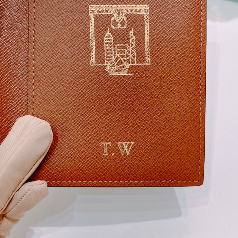 TW4759	Louis Vuitton 路易威登 護照套 卡包 經典花紋Passport Holder Canvas Brown Monogram-9
