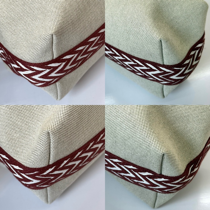 HERMES 愛馬仕 BRIT A CANVAS POUCH 帆布包 飯盒包-4