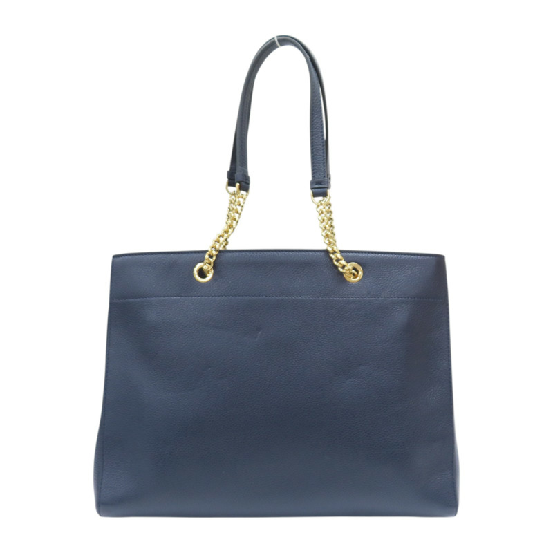藍色 牛皮 Vara Bow Tote 肩背包【Salvatore Ferragamo 費拉格慕】 21H500-1