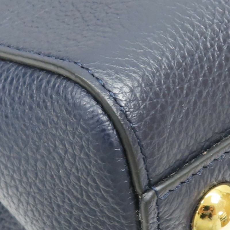 藍色 牛皮 Vara Bow Tote 肩背包【Salvatore Ferragamo 費拉格慕】 21H500-13